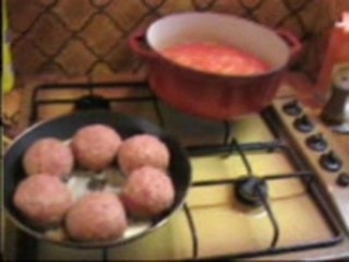 Boulettes à la sauce tomate!