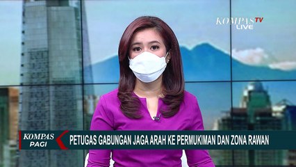 TNI-Polri Jaga Ketat Pintu Masuk Menuju Permukiman dan Zona Rawan Bencana Semeru