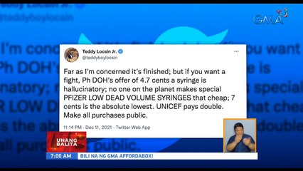 Locsin: We dropped the ball again | UB