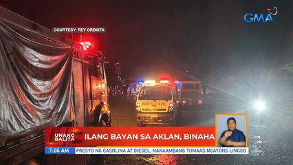 Ilang bayan sa Aklan, binaha | UB