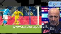 Napoli-Empoli 0-1 12/12/21 intervista post-partita Luciano Spalletti