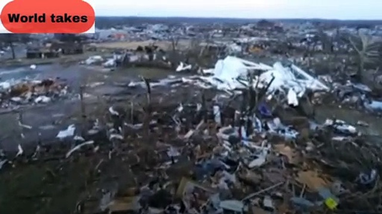 Kentucky hit by 'worst ever tornadoes'