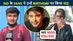 Sidharth Shukla's Emotional Fans Remember Him On His Birth Anniversary
