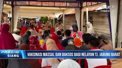 Vaksinasi Massal dan Baksos Bagi Nelayan Tj. Jabung Barat