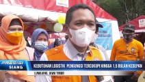 Polda Jatim Bersama Mantan Panglima TNI dan Bupati Lumajang Kunjungi Posko Pengungsian Erupsi Semeru