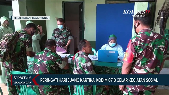 Peringati Hari Kartika, Kodim 0710 Pekalongan Gelar Aksi Sosial