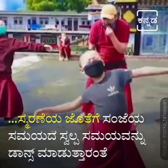 Himalayan Monks Entertain Netizens Through Their Dance.
