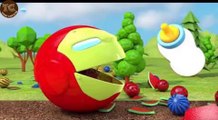 Learn Colors | PACMAN Iron Man | Farm Soccer Ball | Street Vehicle | Surprise Toy for Kid