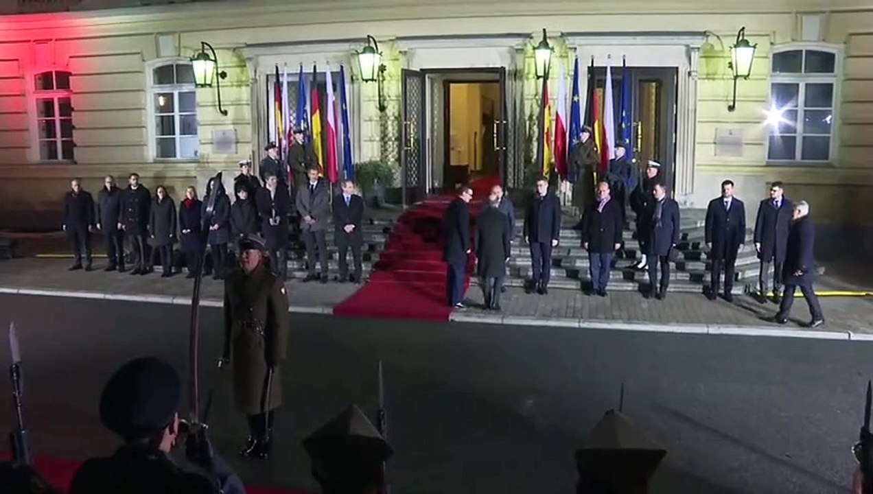 Scholz in Polen: Einigkeit in Sachen Belarus, Streitthema Nord Stream 2