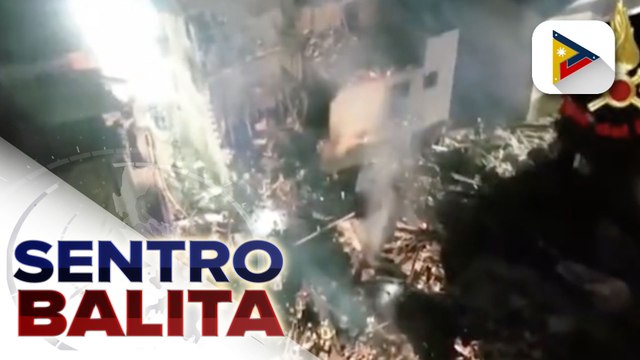 GLOBALITA: Gas explosion, naganap sa Sicily Island, Italy; 4 indibidwal, patay