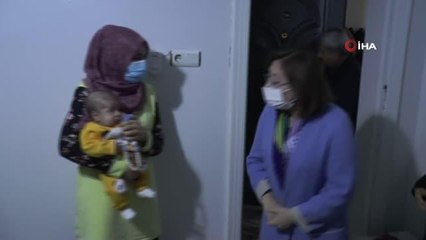 Baba şiddetine maruz kalan Cihan bebek ilk görüntülendi