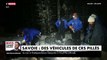 Alpes : Des CRS qui portaient secours à des randonneurs bloqués à Saint-Alban-d’Hurtières retrouvent leurs... véhicules cassés et pillés