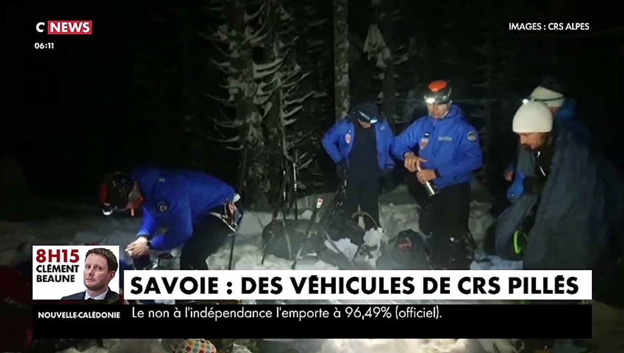 Alpes : Des CRS qui portaient secours à des ran...
