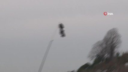 Sarıyer Sahili'ne balık tutmak için gelen vatandaşlar şoke oldu