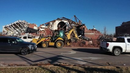 Tornados in Kentucky: Mehr als 100 Tote befürchtet - Kerzenfabrik völlig zerstört