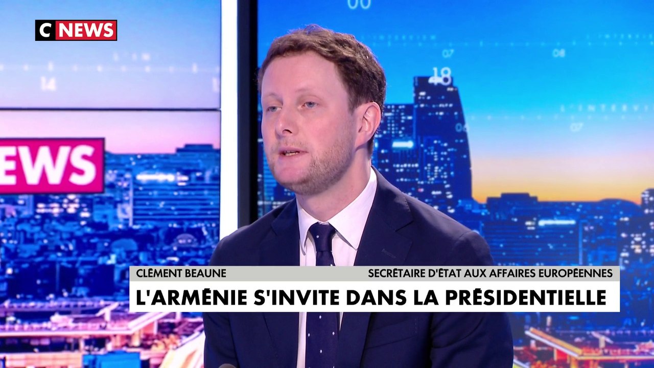 Clément Beaune :«Notre action en faveur de l’Arménie n’a pas attendu Monsieur Zemmour»