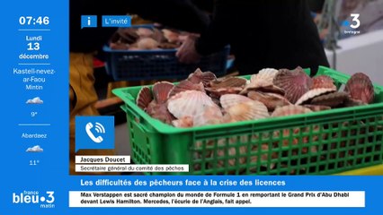 Jacques Doudet, Comité régional des pêches de Bretagne