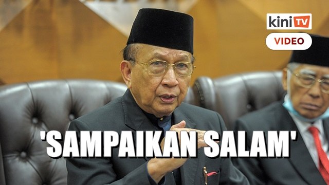 'Sampaikan salam' - Rais tegur Hamzah tak hadir Dewan Negara