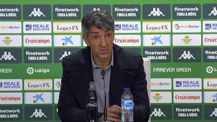 Alguacil: "El equipo se rompió tras el 2-0"