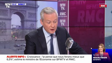 Pénuries de matières premières: Bruno Le Maire se dit "prêt à rallonger les prêts industrie sur 10 ans"