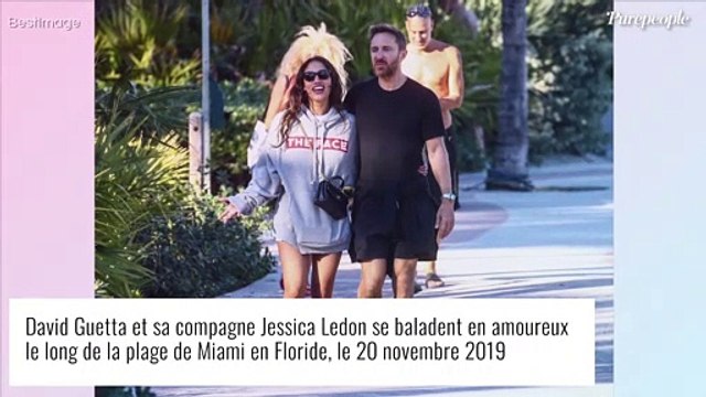 David Guetta et Jessica toujours aussi amoureux : baisers et câlins au beau milieu du désert