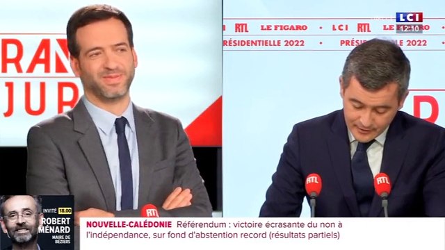 Le ministre de l'Intérieur Gérald Darmanin: Madame Pécresse propose beaucoup de mesures déjà mises en place par le Président de la République - VIDEO