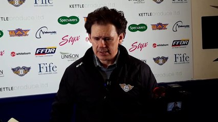 Fife Flyers coach Todd Dutiaume on fifth straight defeat