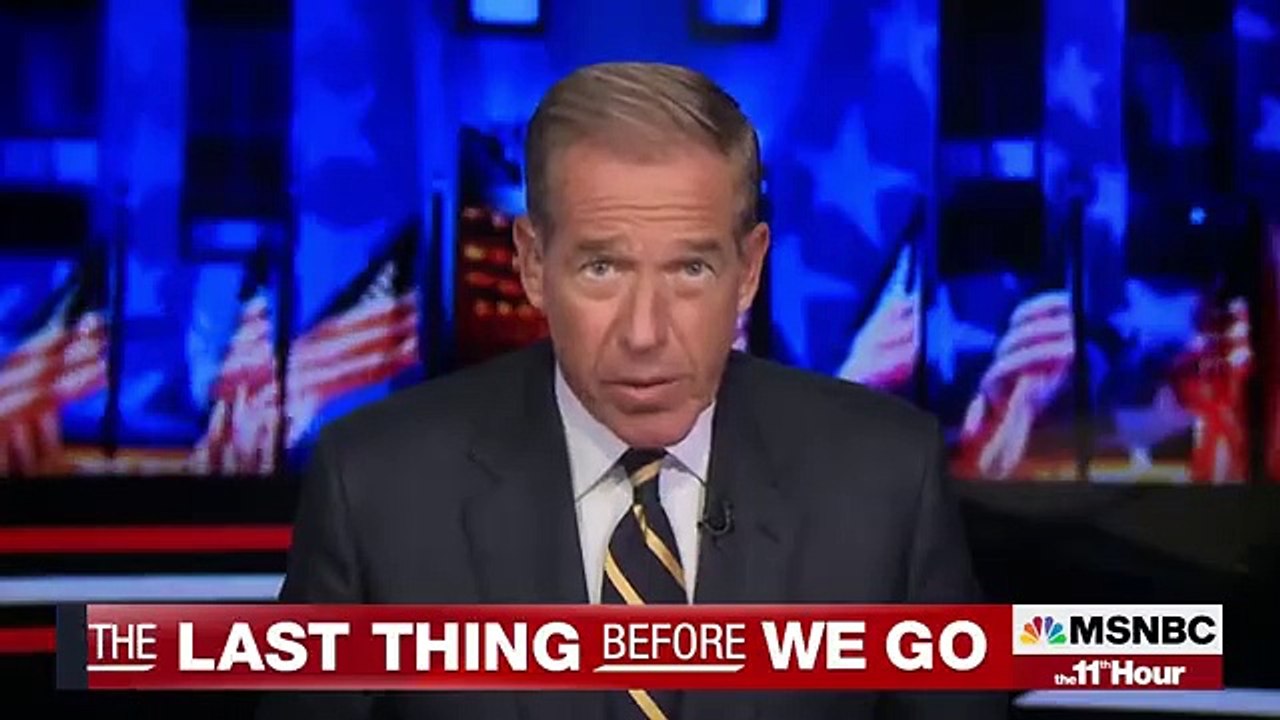 Brian Williams annonce qu’il arrête de présenter son émission "The 11th Hour" et qu’il quitte NBC après 28 ans au sein de la chaîne - VIDEO