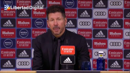 Simeone, tras la derrota contra el Real Madrid: "La contundencia prevaleció en el partido"