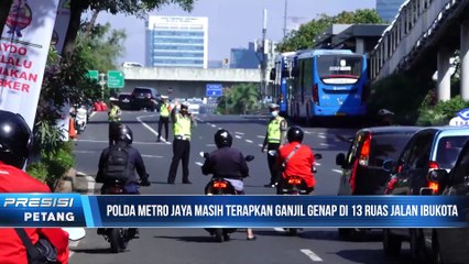 Polda Metro Jaya dengan Pemprov DKI Jakarta berlakukan Ganjil Gneap di 13 Ruas Jalan di Jakarta