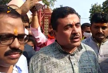 প্রধানমন্ত্রীর দিব্য কাশী, ভব্য কাশী কর্মসূচির সঙ্গে সঙ্গতি রেখে পুজো দিলেন শুভেন্দু অধিকারী