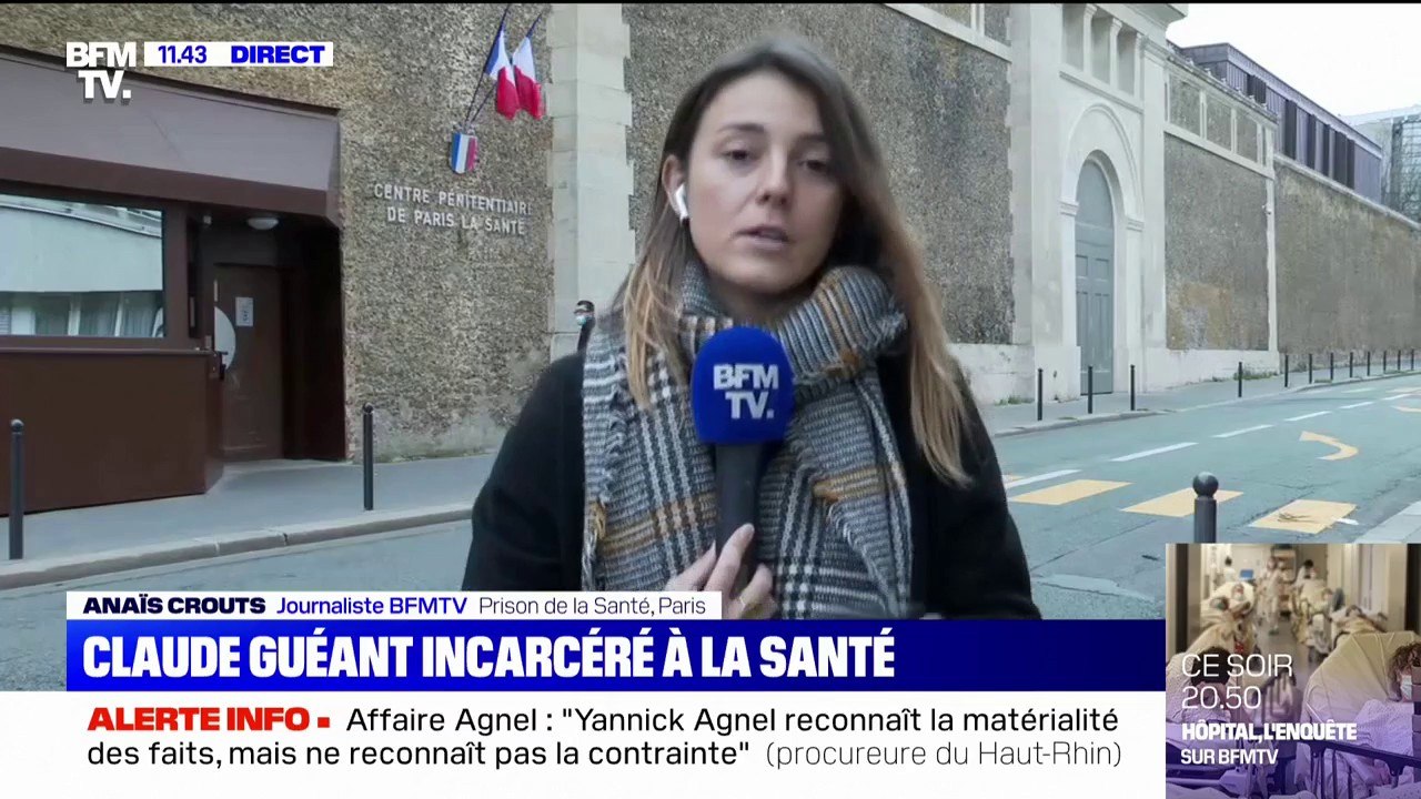 Affaire des "primes de cabinet": Claude Guéant incarcéré à la prison de la Santé