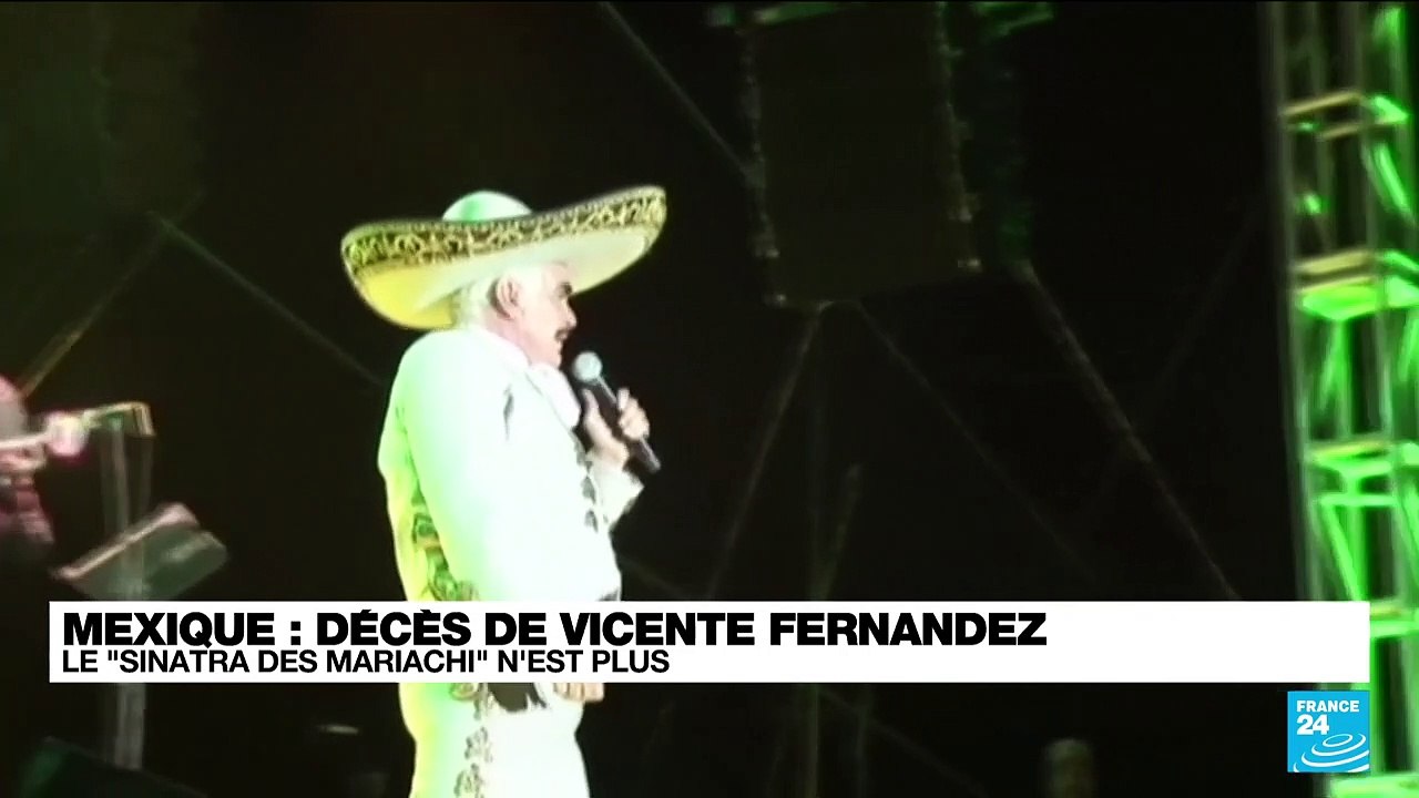 Mexique : décès de Vicente Fernandez, star des orchestres "mariachi"