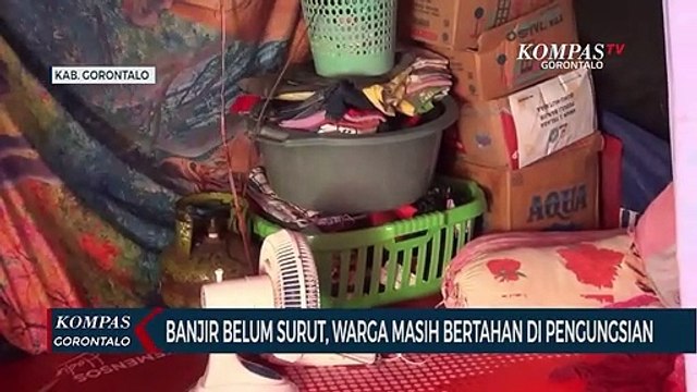 Banjir Danau Limboto Belum Surut, Warga Masih Bertahan Di Pengungsian
