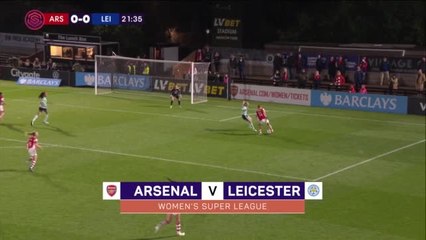 Arsenal thrash Leicester to stay unbeaten