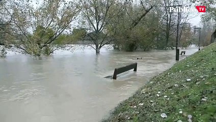 Crecida del Ebro en Zaragoza