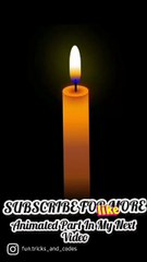 Make A Candle  With pure Html&Css