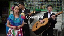 Colombian mariachis react to the death of musician Vicente Fernández