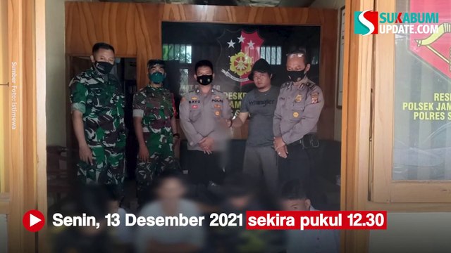 Bawa Samurai hingga Gergaji, Pelajar SMP di Jampangkulon Sukabumi Diamankan