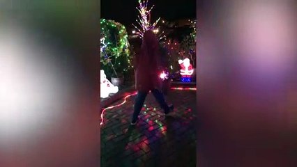 Moment non-verbal 9-year-old says his first words when reading out 'ho ho ho'