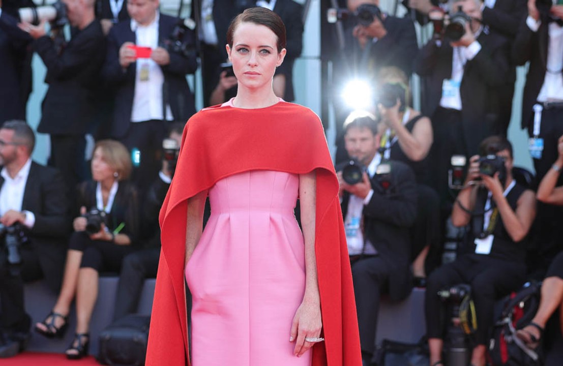 Claire foy litt unter einem burnout