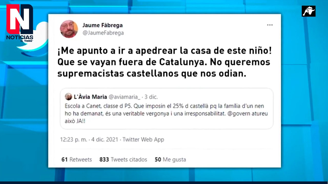 Acoso independentista en Canet del Mar: la justicia ordena a la Generalidad proteger a la familia