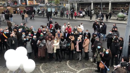 Liège rend hommage aux cinq victimes de Nordine Amrani
