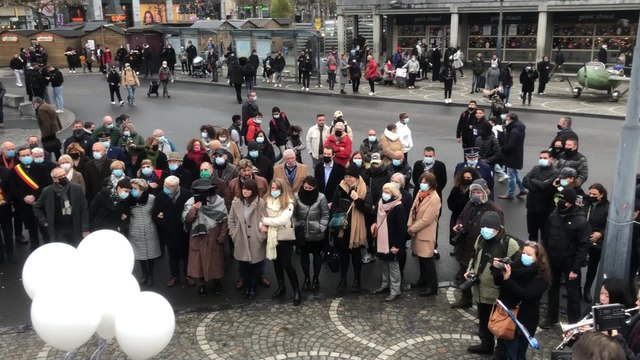 Liège rend hommage aux cinq victimes de Nordine Amrani
