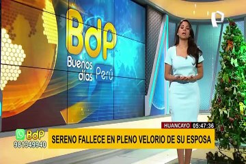 Huancayo: padre de familia fallece en velorio de su esposa y dejan dos niños en la orfandad