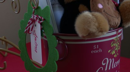 Ornaments for seniors at the Bakersfield Pet Food Pantry