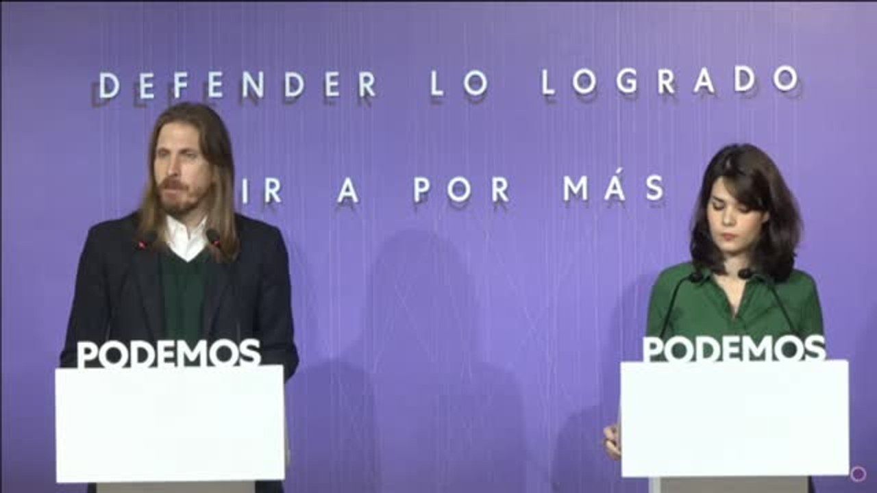 Podemos: "Hay indicios más que razonables de las presuntas corruptelas del rey emérito"