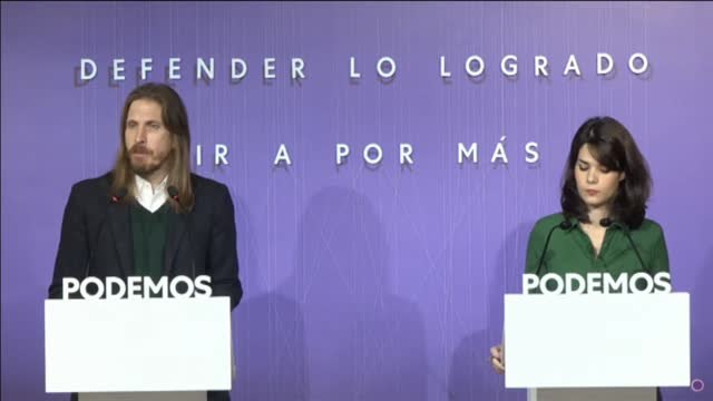 Podemos: Hay indicios más que razonables de las presuntas corruptelas del rey emérito