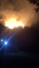 Incendio consume complejo turístico "Casa Bonita" en Barahona