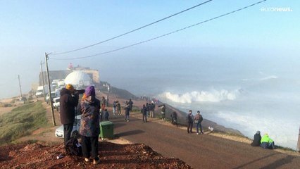 Surfen: Die legendären Riesenwellen von Nazaré